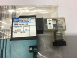 Mac 411A-B0A-DM-DFBJ-1KE 20-120 Psi Solenpid Valve