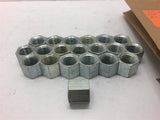 Steel End Caps 3/8" FNPT--Lot of 20