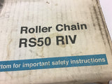 Tsubaki RS50 Riv Roller Chain 10 Feet Long
