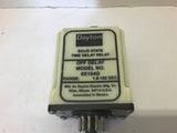 Dayton 6X154G Solid STate Time Delay Relay 1.98-180 Sec