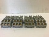 Relay Socket 300 Volt 15 Amp --Lot of 4