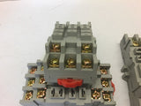 Relay Socket 300 Volt 15 Amp --Lot of 4