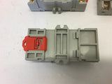 Relay Socket 300 Volt 15 Amp --Lot of 4