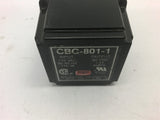 Warner Electric CBC-801-1 Power Supply 115 Vac Input 90 VDC Output
