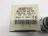 Cutler Hammer 10250T1311 Selector Switch 2 Position