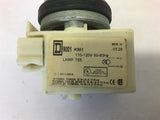 Square D 9001 KM1 Pilot Light Red