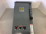 Square D 8539SBA52V84CF4P1P2T Combination Starter 30 Hp 460 Volts Type 12 3R