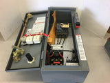 Square D 8539SBA52V84CF4P1P2T Combination Starter 30 Hp 460 Volts Type 12 3R