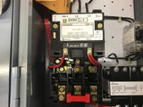 Square D 8539SBA52V84CF4P1P2T Combination Starter 30 Hp 460 Volts Type 12 3R