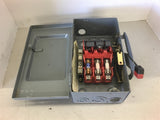 Square D 30 Amp 240 Vac 3 Phase Safety Switch