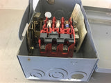Square D 30 Amp 240 Vac 3 Phase Safety Switch