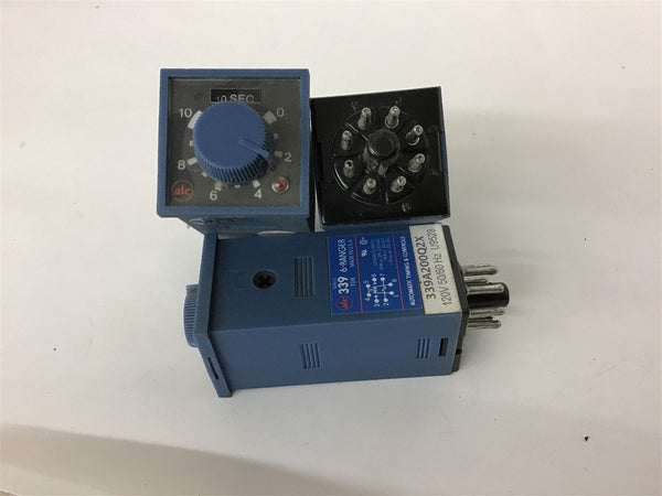 ATE 339 6-Ranger Adjustable time Delay Relay Lot of 3 – BME Bearings ...