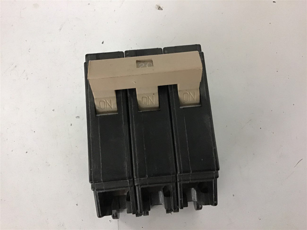 Cutler-Hammer 20 Amp 3 Pole Circuit Breaker