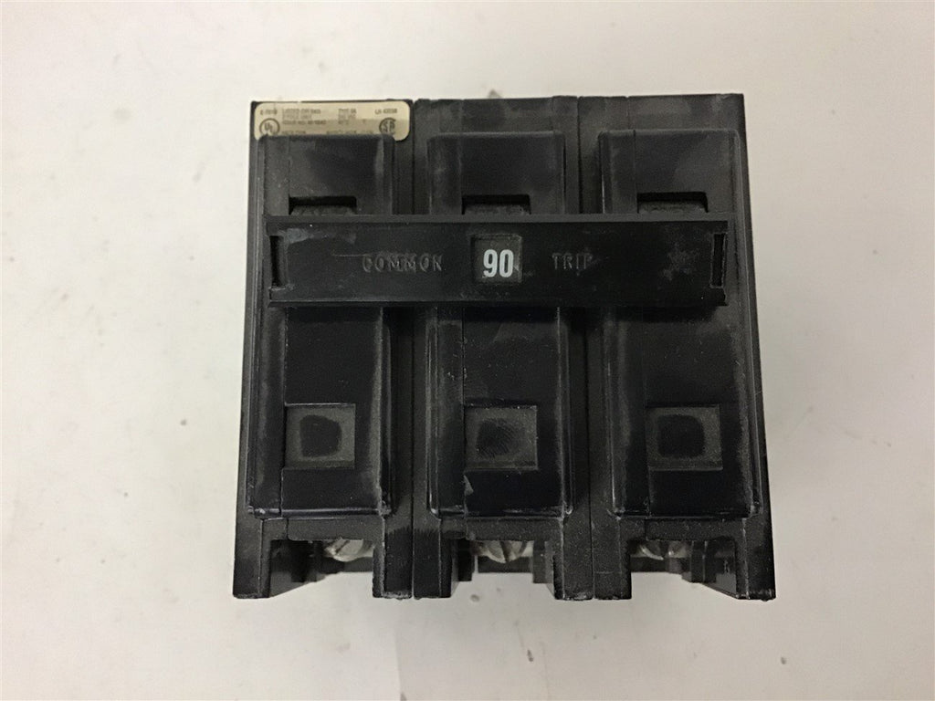Cutler-Hammer 90 Amp 3 Pole Circuit Breaker