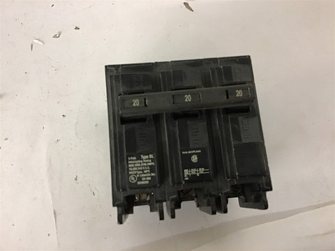 Siemens 20 Amp 3 Pole Circuit Breaker Type BL