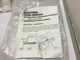 Sentrol 2302 Series Curatin Door Magnetic Contact