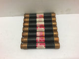 Fusetron FRS-R-1 6/10 Time Delay Fuse 1-6/10 Amp --Lot of 7