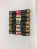 Fusetron FRS-R-5 Time Delay Fuse 5 Amp 600 Vac --Lot of 7