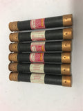 Fusetron FRS-R-3 Time Delay Fuse 3 Amp --Lot of 6