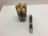 Fusetron FRS-R-15 Time Delay Fuse 15 Amp 600 Volts --Lot of 7