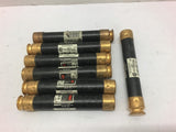 Fusetron FRS-R-15 Time Delay Fuse 15 Amp 600 Volts --Lot of 7