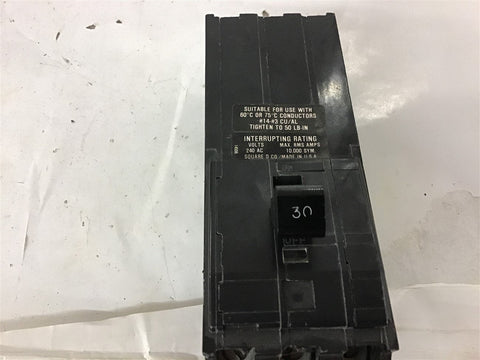 Square D 30 amp A1B330 Circuit Breaker