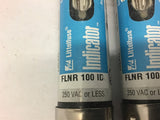 Littelfuse FLNR 100 ID 250 Vac Fuse --Lot of 2