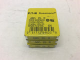 Bussmann ABC 25-R Fuse 25 Amp 250 VAc --Lot of 13