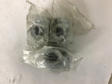 Tee Fitting 1/4" Galvanized lot of 3