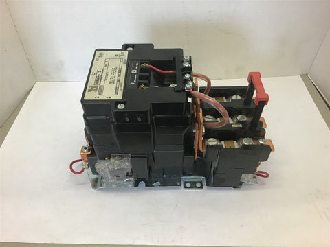 Square D 8536SE01 Nema Size 3 STarter 460 volt @ 50 Hp 208 V Coil