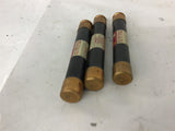 Fusetron FRS-R-2 Dual element Fuse-- LOT OF 3