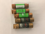 Fusetron FRN-R-35 Dual-Element Fuse 35 Amp 250 Volt --LOT OF 7