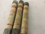 Gould Shawmut OTS30 One-Time Fuse lot of 3