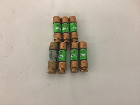 Fusetron FRN-R-30 Energy Efficient Fuse 30 Amp 250 Vac --LOT OF 7