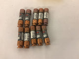 Fusetron FRN-R-5 Time Delay 5 Amp 250 V Fuse--LOT OF 10