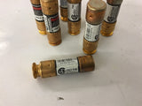 Bussmann Fusetron FRN-R-10 dual element Fuse Lot of 9 10 Amp