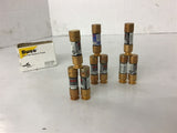 Bussmann Fusetron FRN-R-10 dual element Fuse Lot of 9 10 Amp