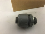 Topaz P471 1/2" nonmetallic Liquid Tight Connectors Straight lot of 37