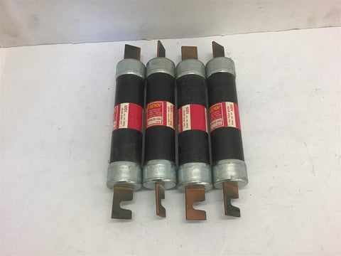 Fusetron FRS-R-100 Time Delay 100 Amp 600 Volt Fuse --Lot of 4