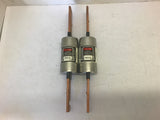 Fusetron FRS-R-150 Time-Delay Fuse 150 amp 600 Volts --Lot of 2