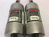 Fusetron FRS-R-150 Time-Delay Fuse 150 amp 600 Volts --Lot of 2