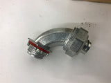 Topaz 491 1/2" Liquid Tight Connectors 90 Degree Lot of 10