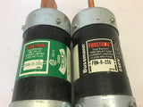 Fusetron FRN-R-250 Time-Delay Fuse 250 Amp 250 Volt --Lot of 2