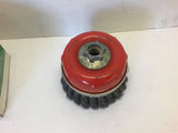 CarQuest 09135 4" DIA Single and Double Row Knotted Wire Brush