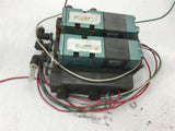 Numatics 152SA400K Solenoid Valve Mounted on Block 110-120 Volt Coil
