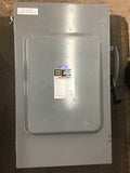 Square D D324N 200 Amp Fusible Disconnect 240 Vac