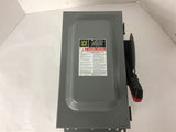 Square D HU362AWK 60 Amp 600 Volt Safety Switch
