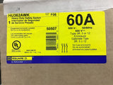 Square D HU362AWK 60 Amp 600 Volt Safety Switch