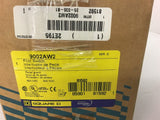 Square D 9002AW2 Foot Switch 600 Vac