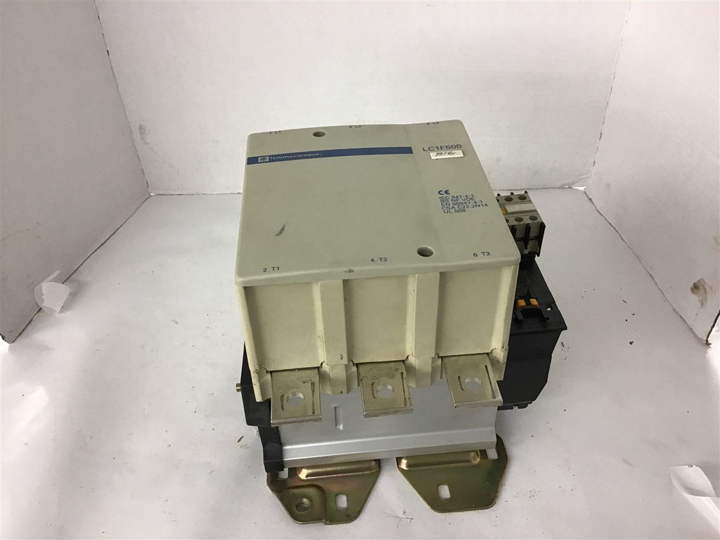 Telemecanique LC1 F 500 480 Volt 400 HP Contactor